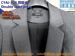 Jacket Suit Steam Press Machine 0.6MPa High Pressure