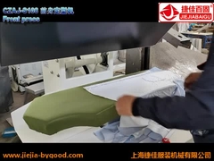 Μπροστινή ρυτίδα πιέζοντας μηχανών υψηλών πουκάμισων ελεύθερη