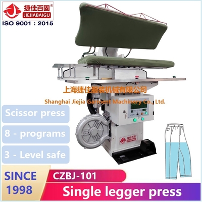 Πλυντήριο παντελόνια παντελόνια Legger Press Machine Vertical Press Αυτόματο σύστημα ελέγχου με οθόνη αφής