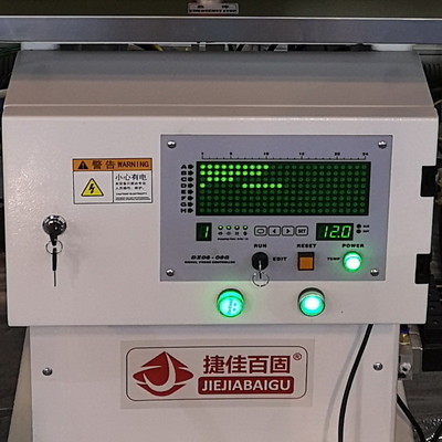 PLC 050mm οθόνης αφής πιέζοντας μηχανών σακακιών κοστουμιών διαφορετικό είδος υφάσματος